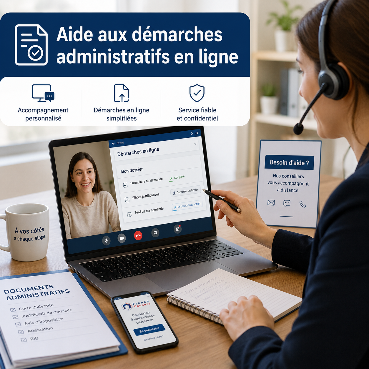 Aide aux démarches administratifs
