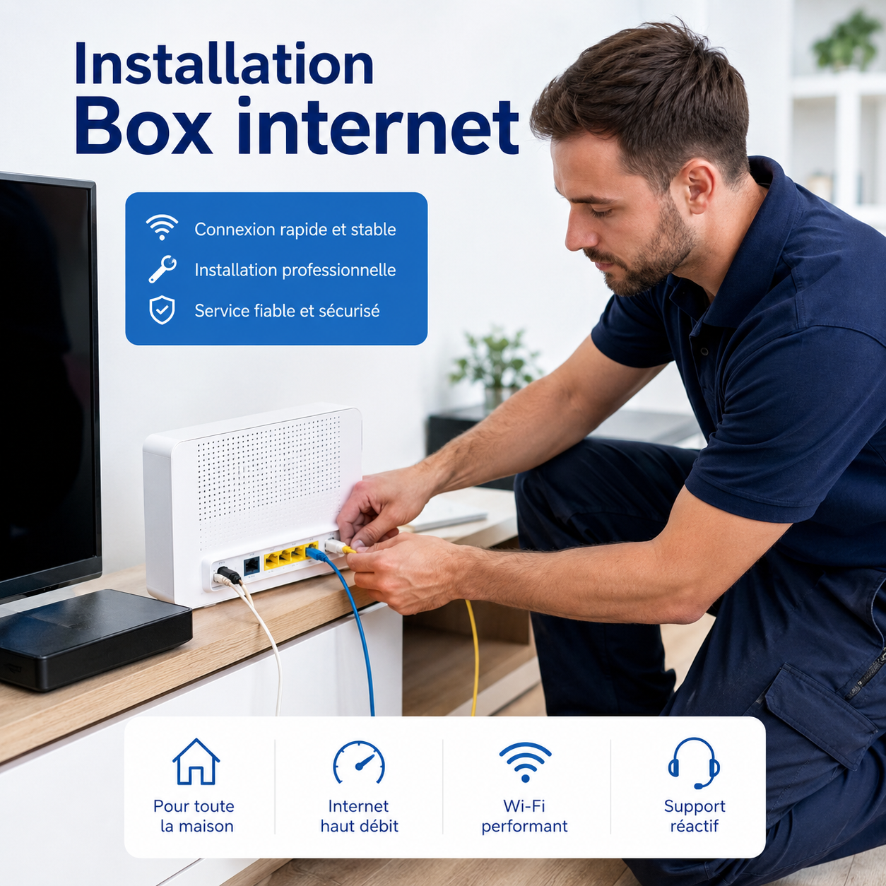 installation box internet presjob